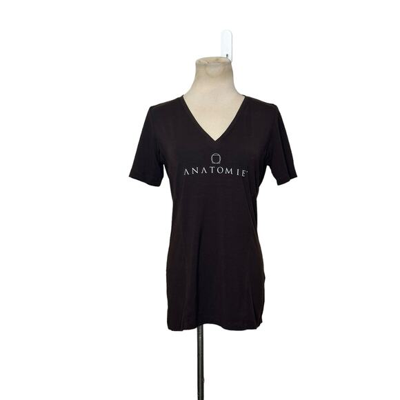 Anatomie brown short sleeves t shirt size Small - Picture 10 of 13